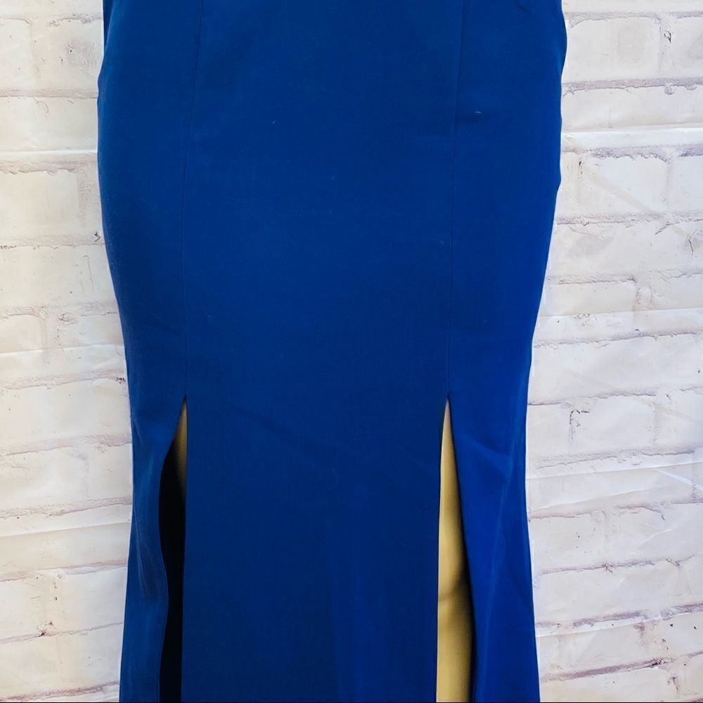 LIKELY Alameda Gown In Blueprint size 6 . NWOT - Picture 5 of 11
